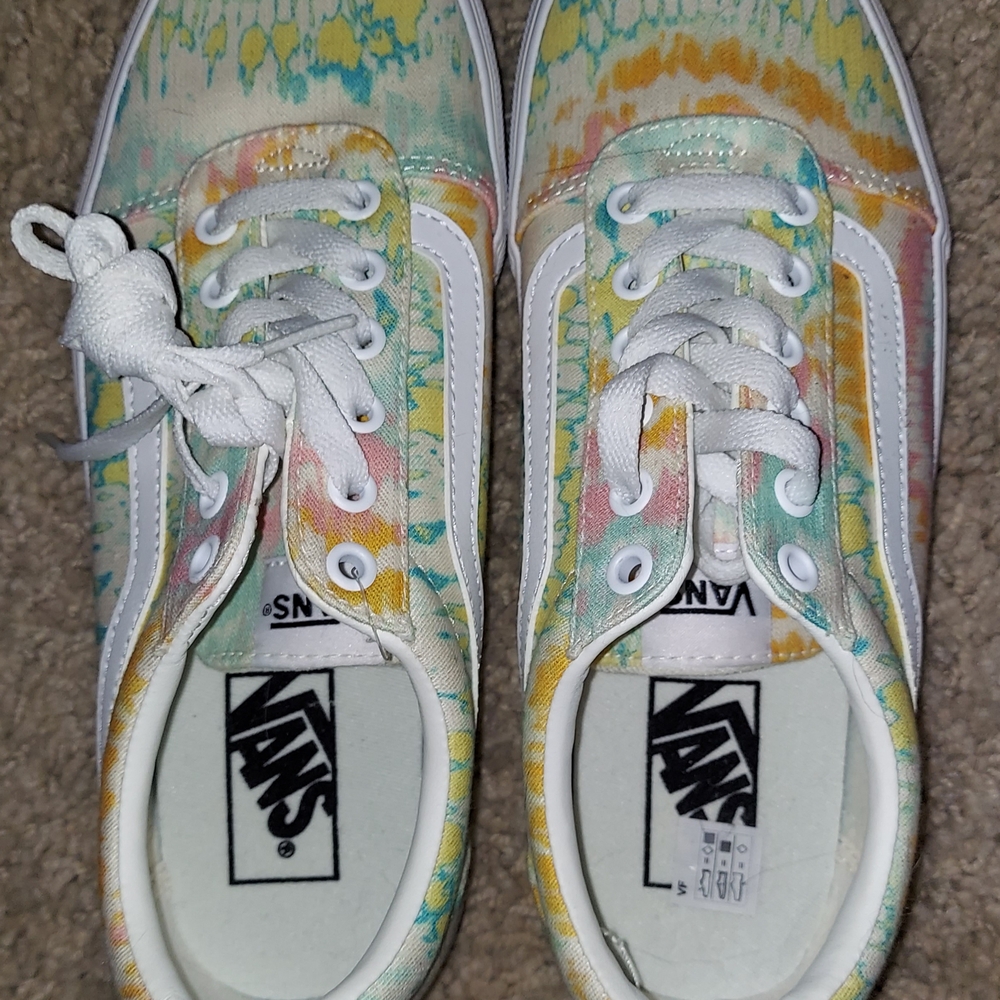 Vans Multicolor Tie-Dye Sneakers